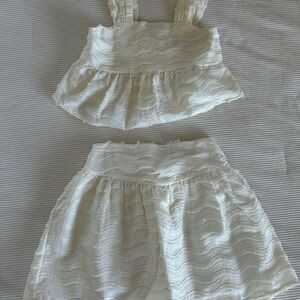 Zara Cream Two-Piece Set kids